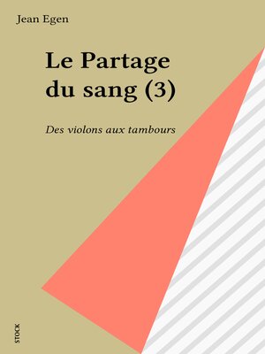 cover image of Le Partage du sang (3)